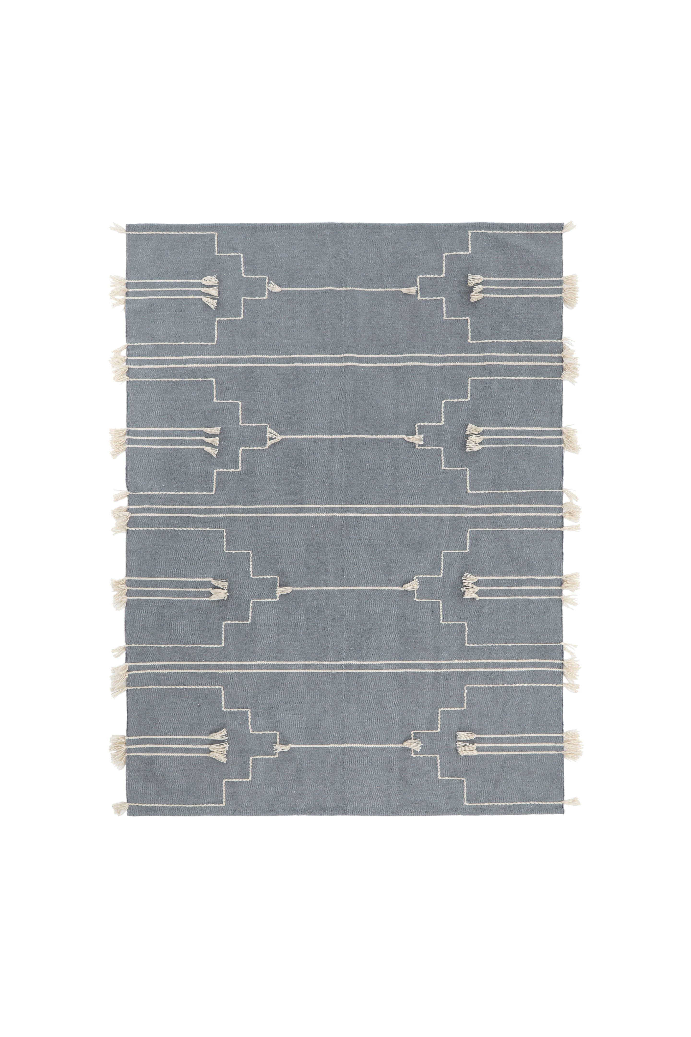 Gray Drift Wool Runner / Rug