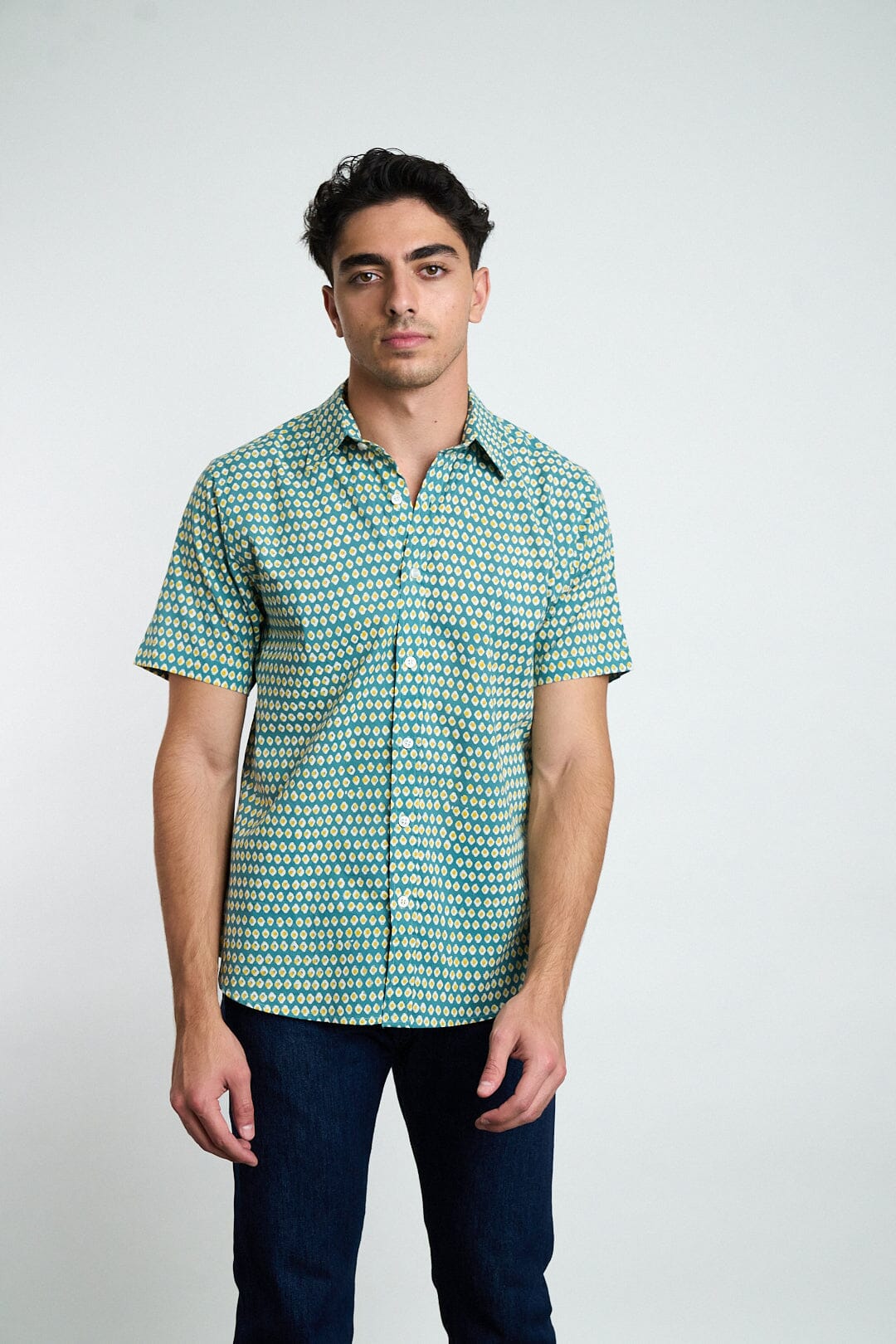 Men's Sheril Short Sleeve Shirt - Avocado