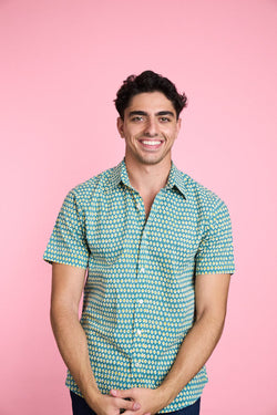 Men's Sheril Short Sleeve Shirt - Avocado