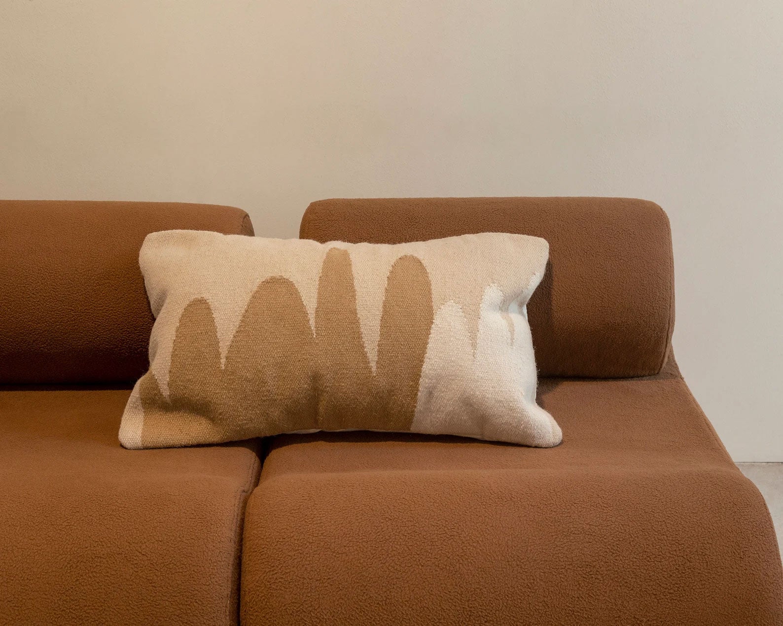 Hazel Wool Throw Pillow Cover