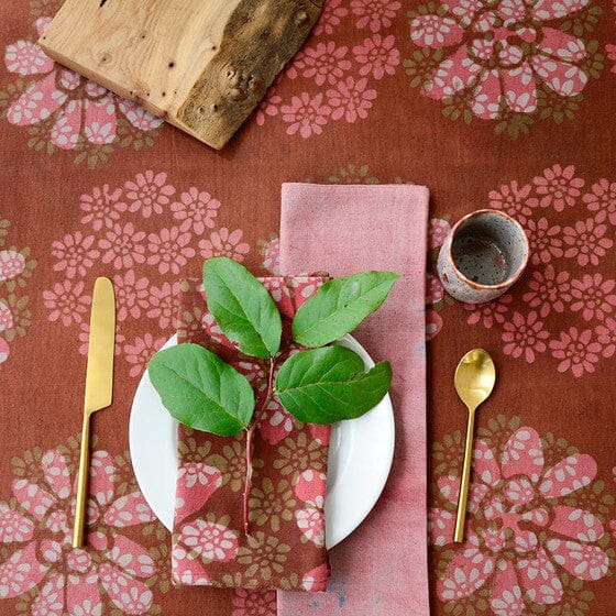 Forget Me Not Tablecloth