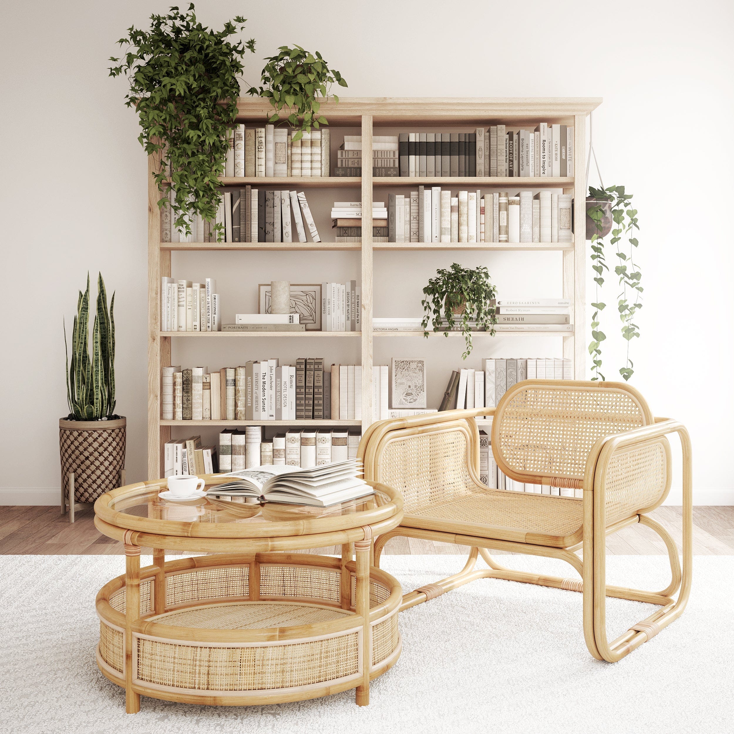 Iconic Rattan Lounge Chair