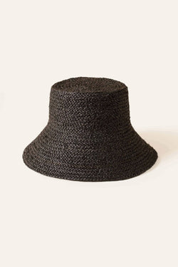 Raffia Black Sun Hat