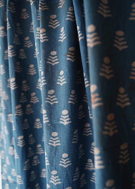 Indigo Palace Curtain Panel