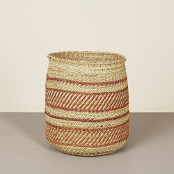 Iringa Basket - Auburn Stripe Baskets Mbare 