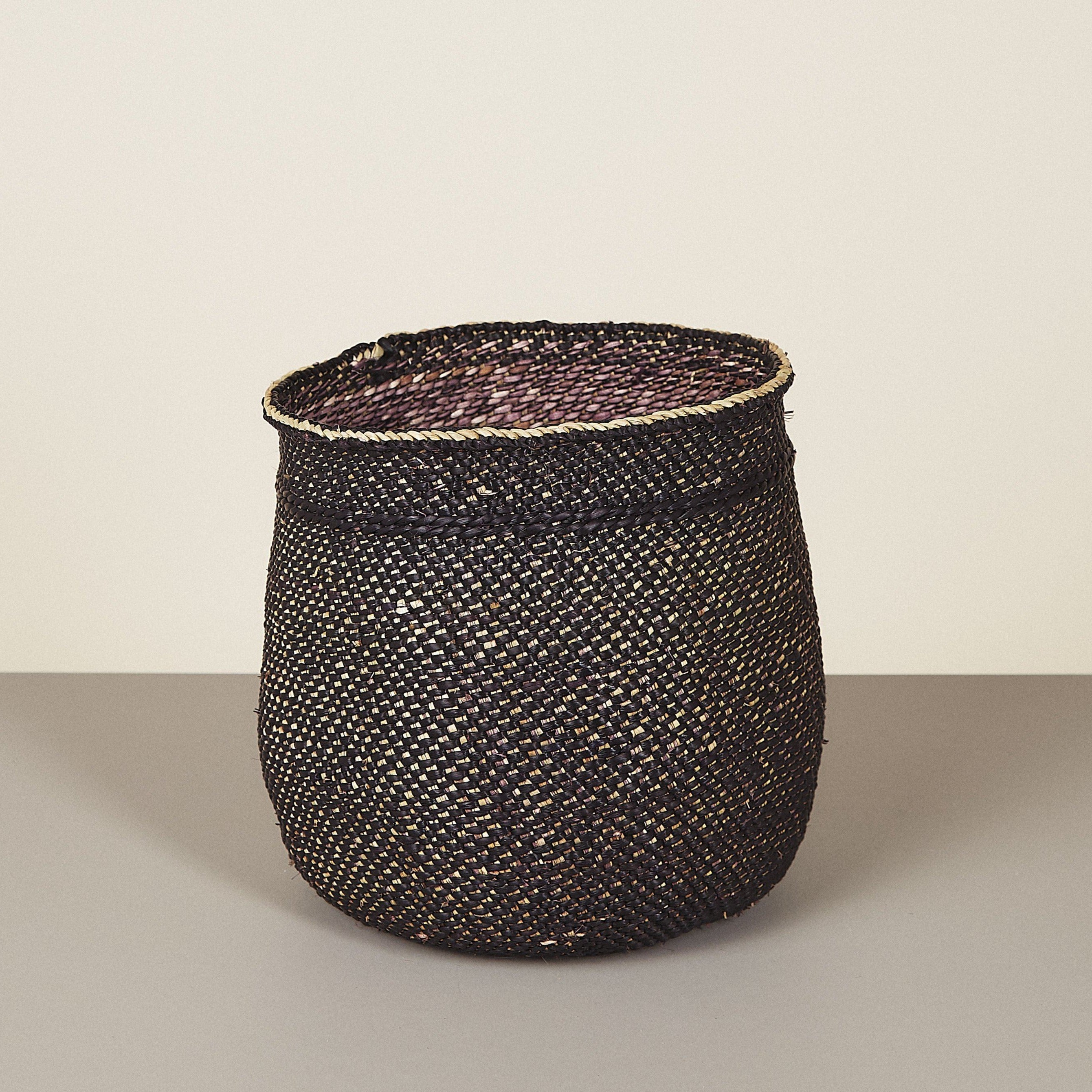 Iringa Baskets - Light Black – Made Trade
