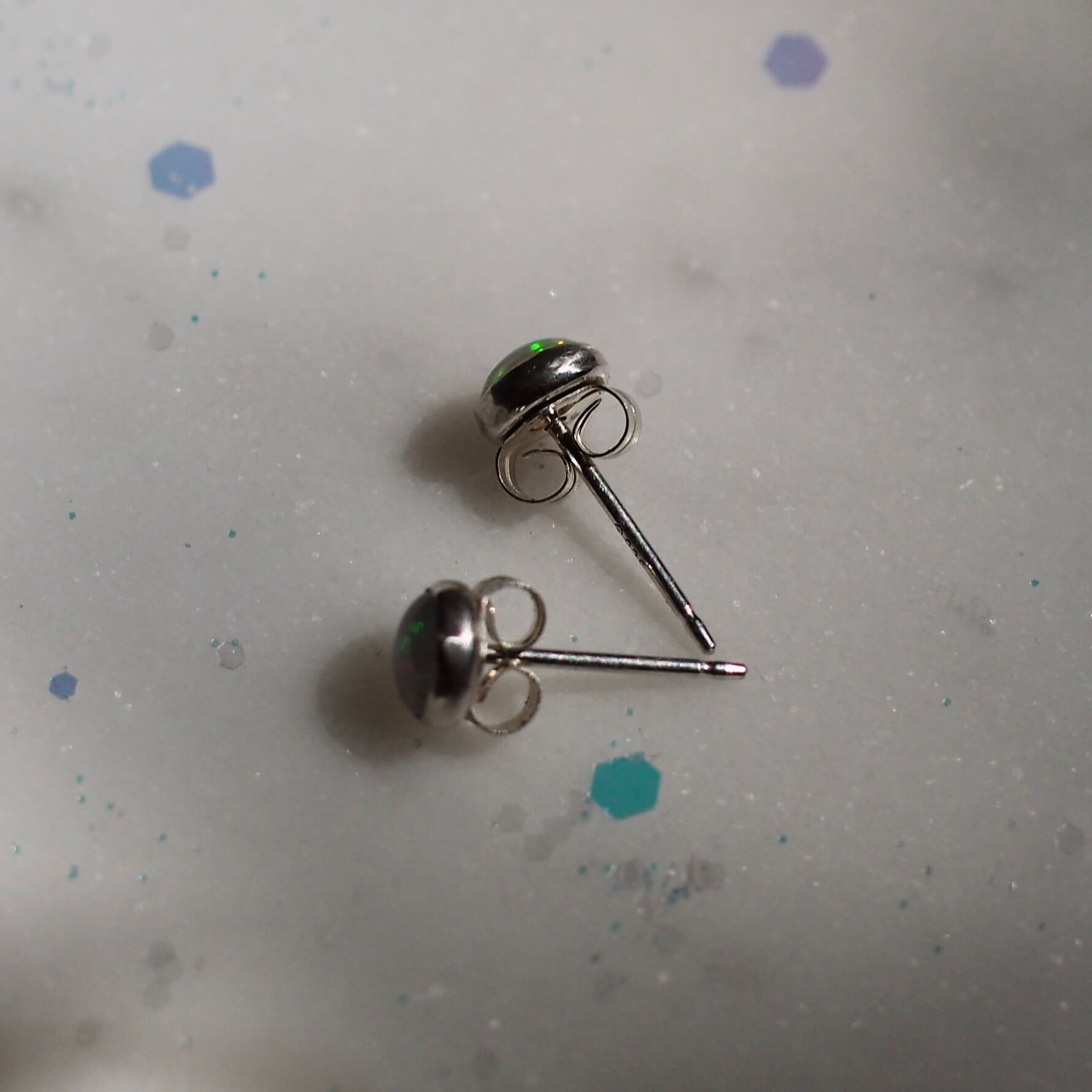 Gemstone Stud Earrings