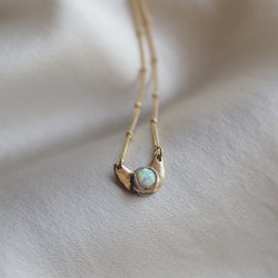 Little Lunar Choker - Gold Tone Bronze