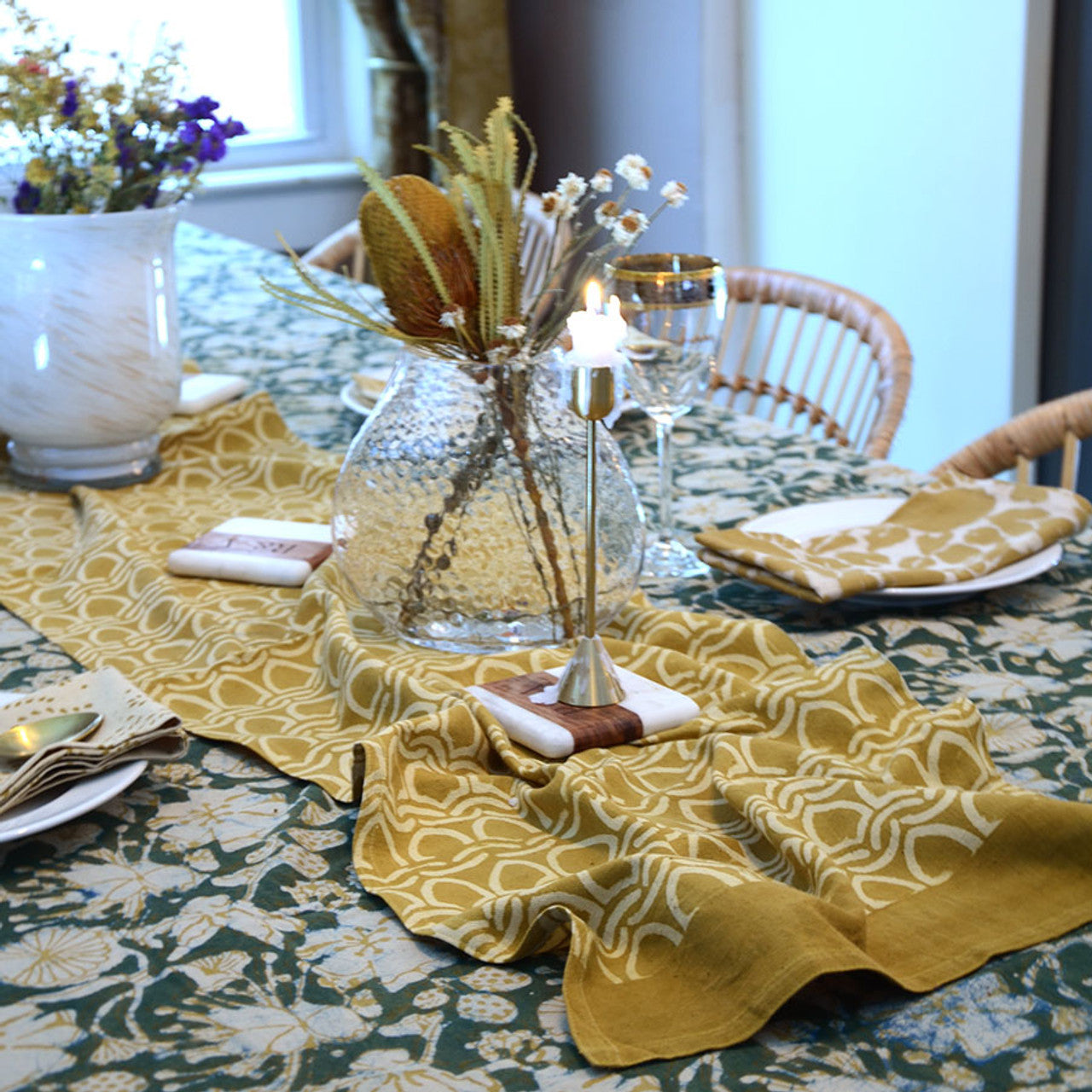 Jali Table Runner