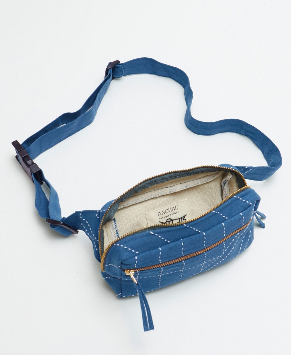 Kantha Crossbody Belt Bag