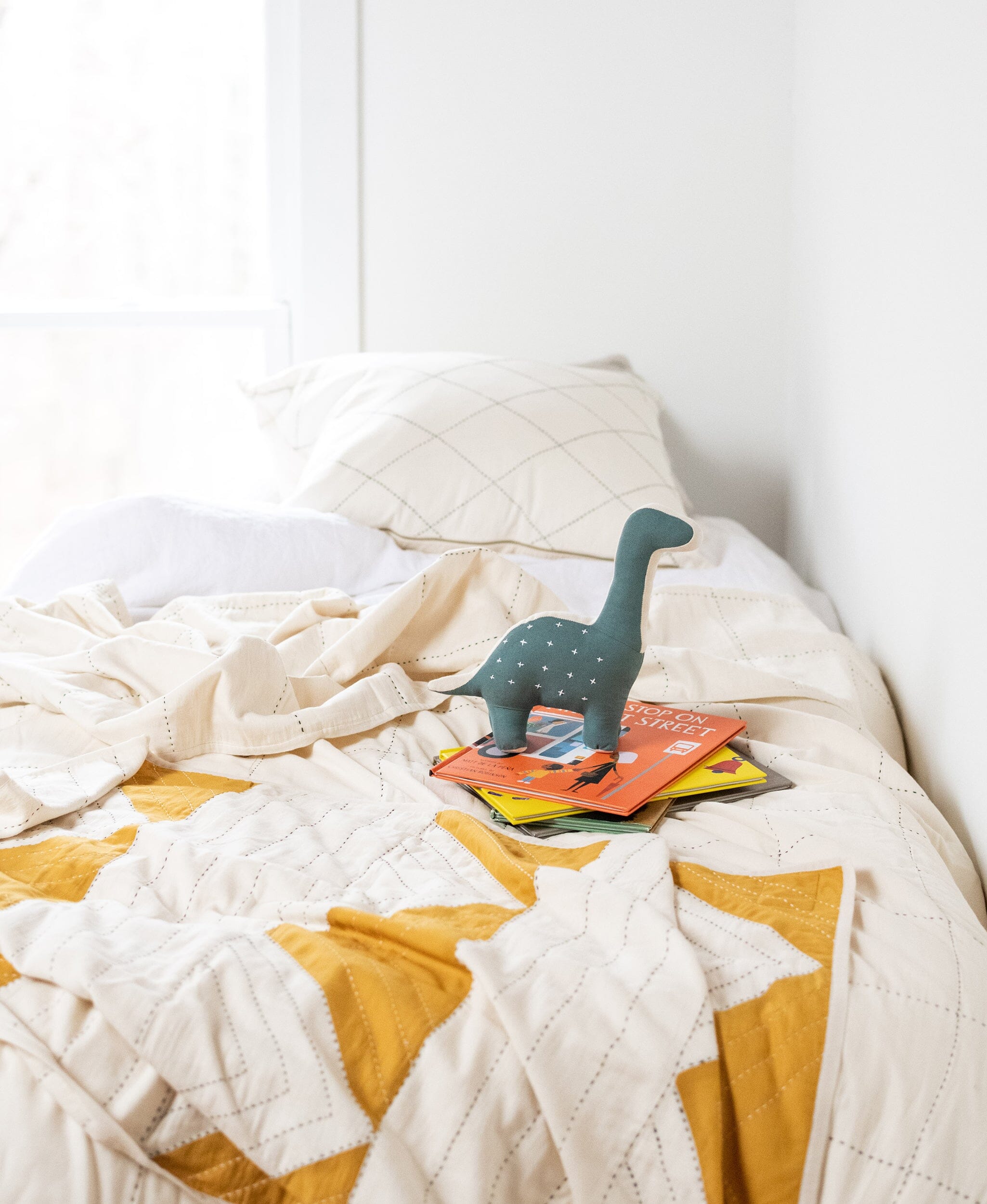 Kantha Stuffed Dinosaur