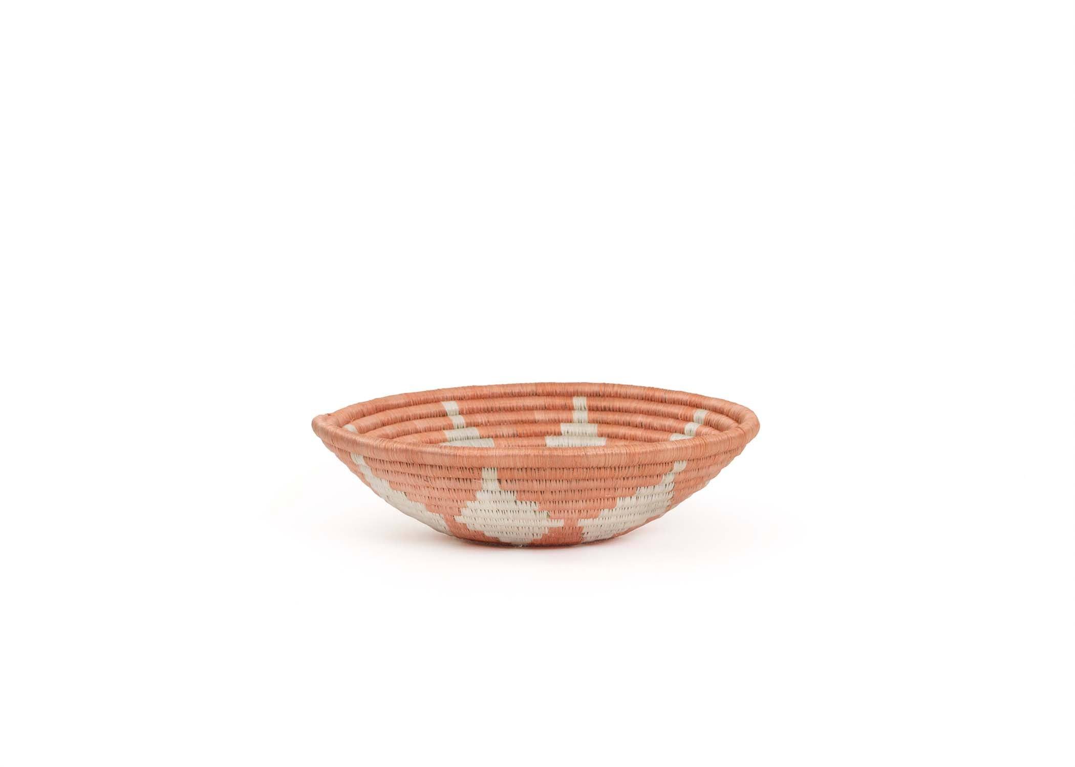 Medium Apricot Hope Round Basket