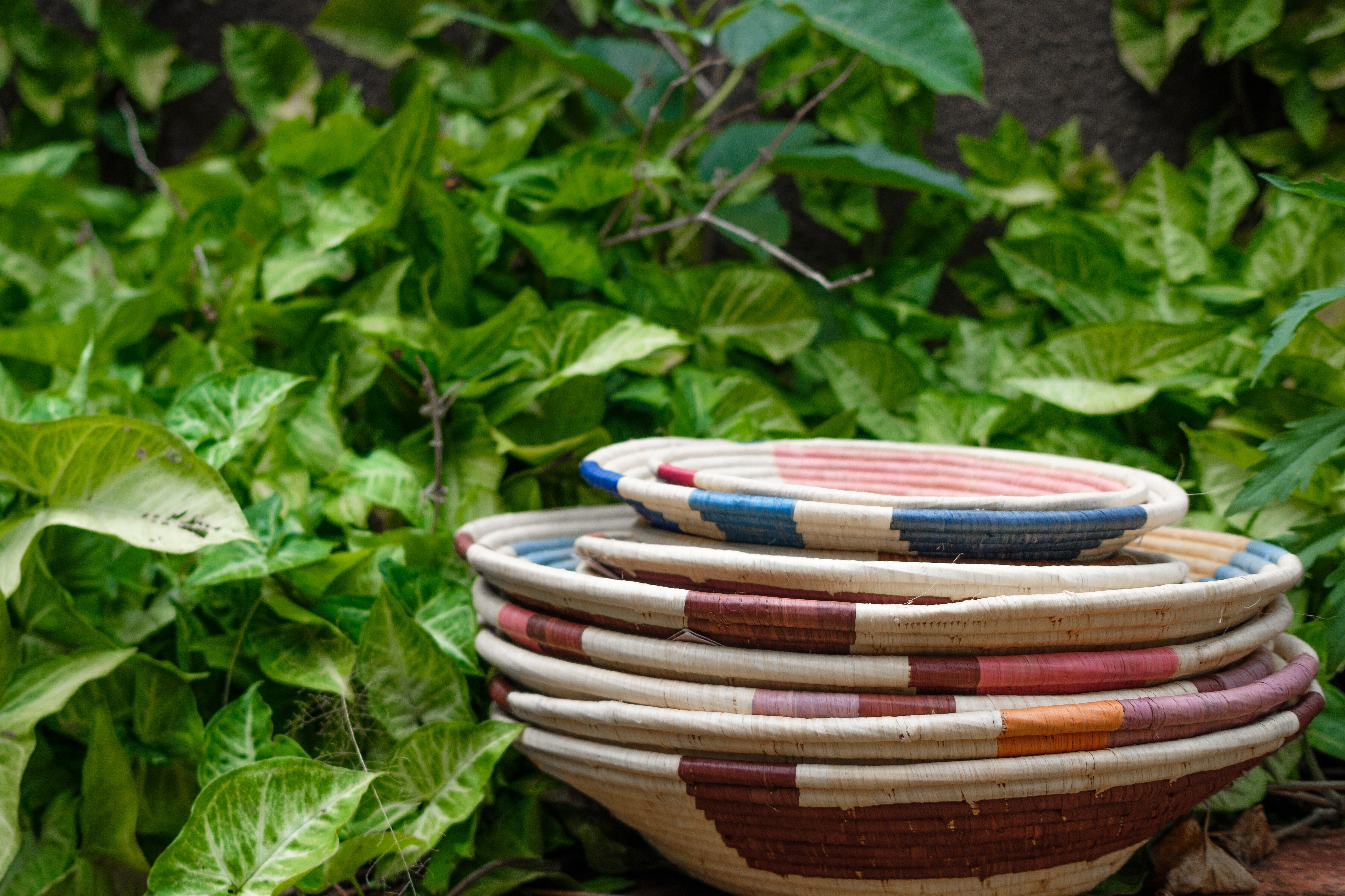 Medium Mod Sukari Round Basket