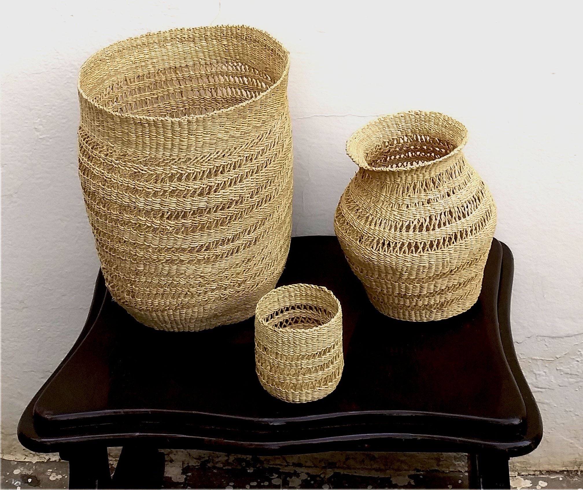 All Natural Lace Vase II