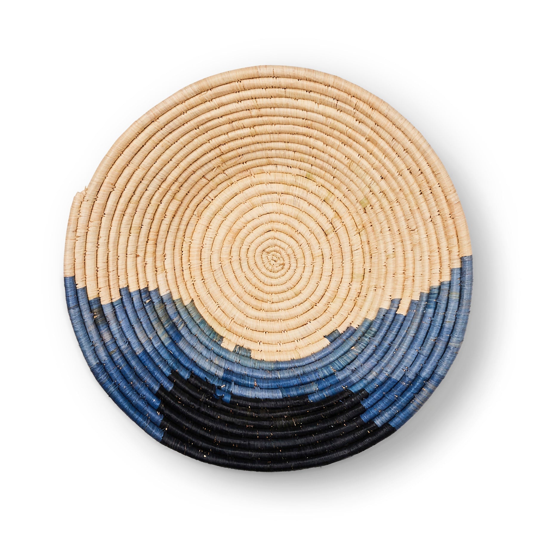 Coastal Blues Large Wall Bowls Set