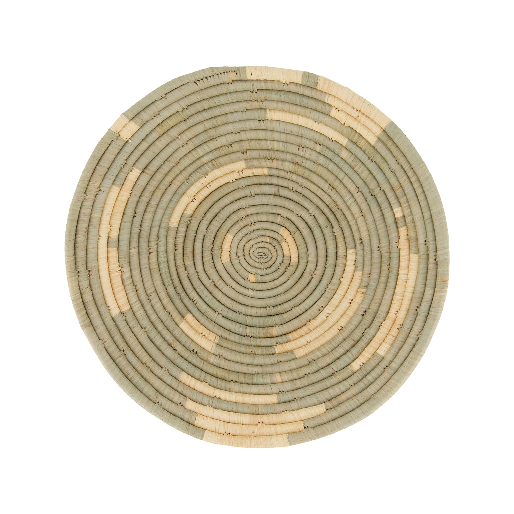 Coastal Minimalism Woven Medium Bowl - Reflections