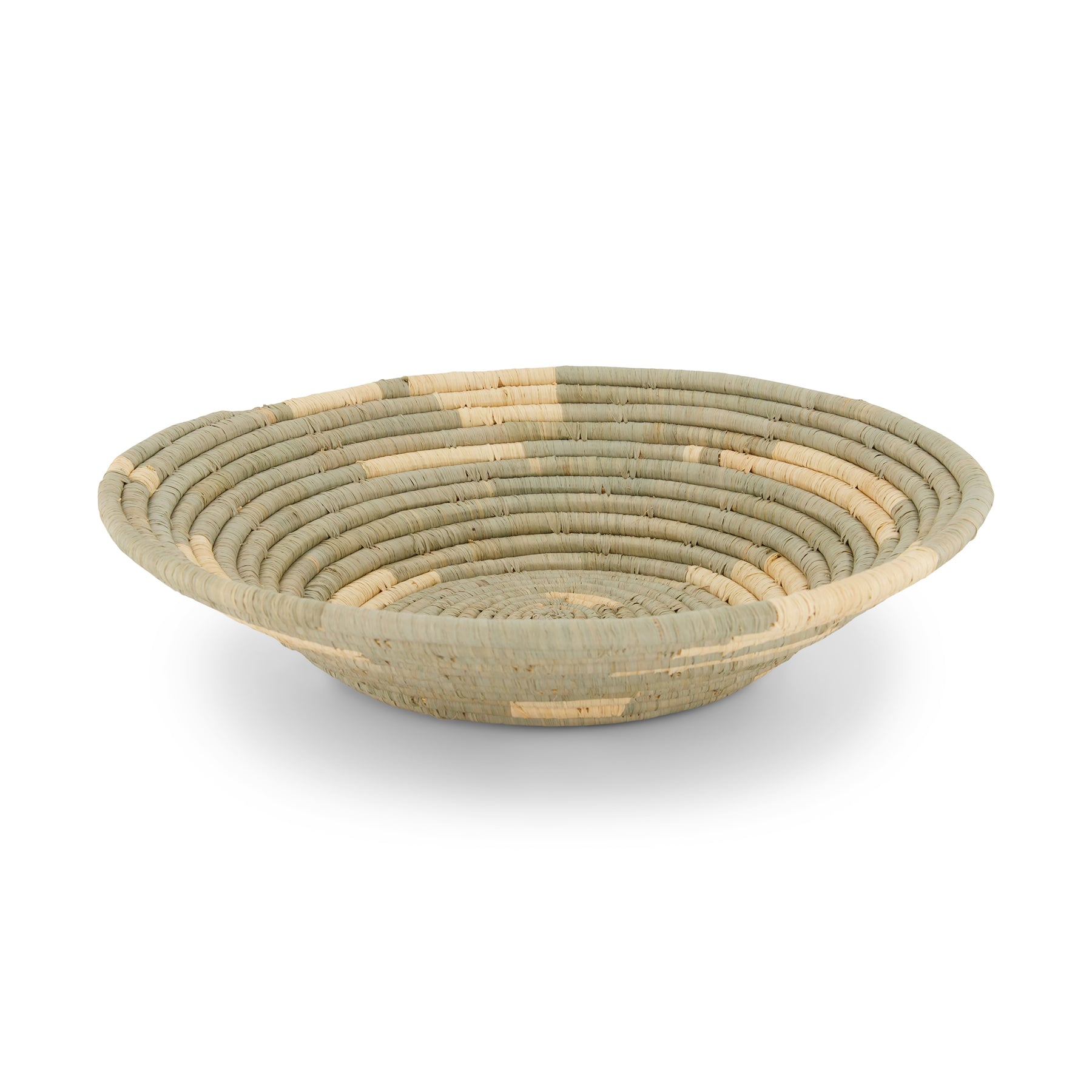 Coastal Minimalism Woven Medium Bowl - Reflections