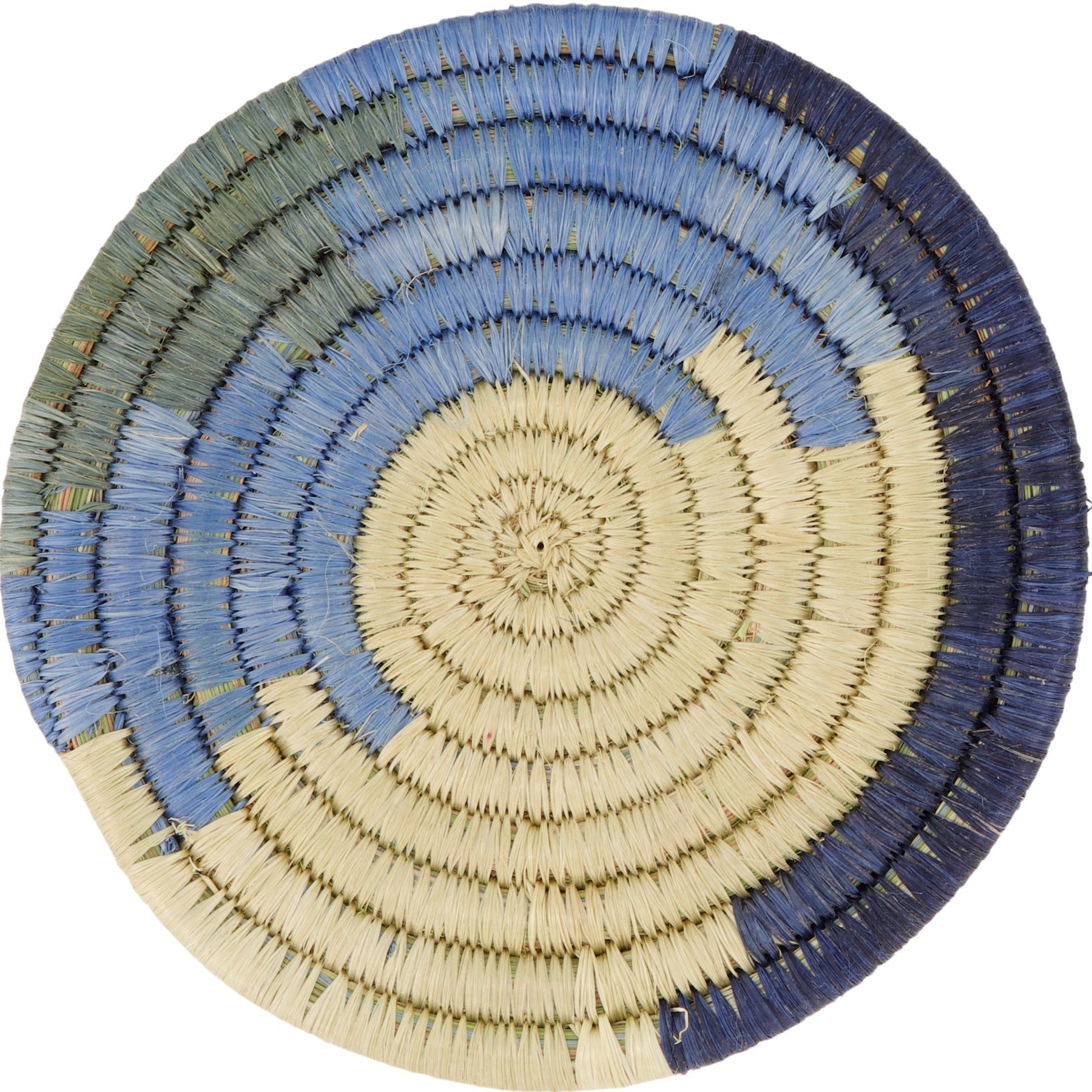 Coastal Minimalism Woven Coaster Set