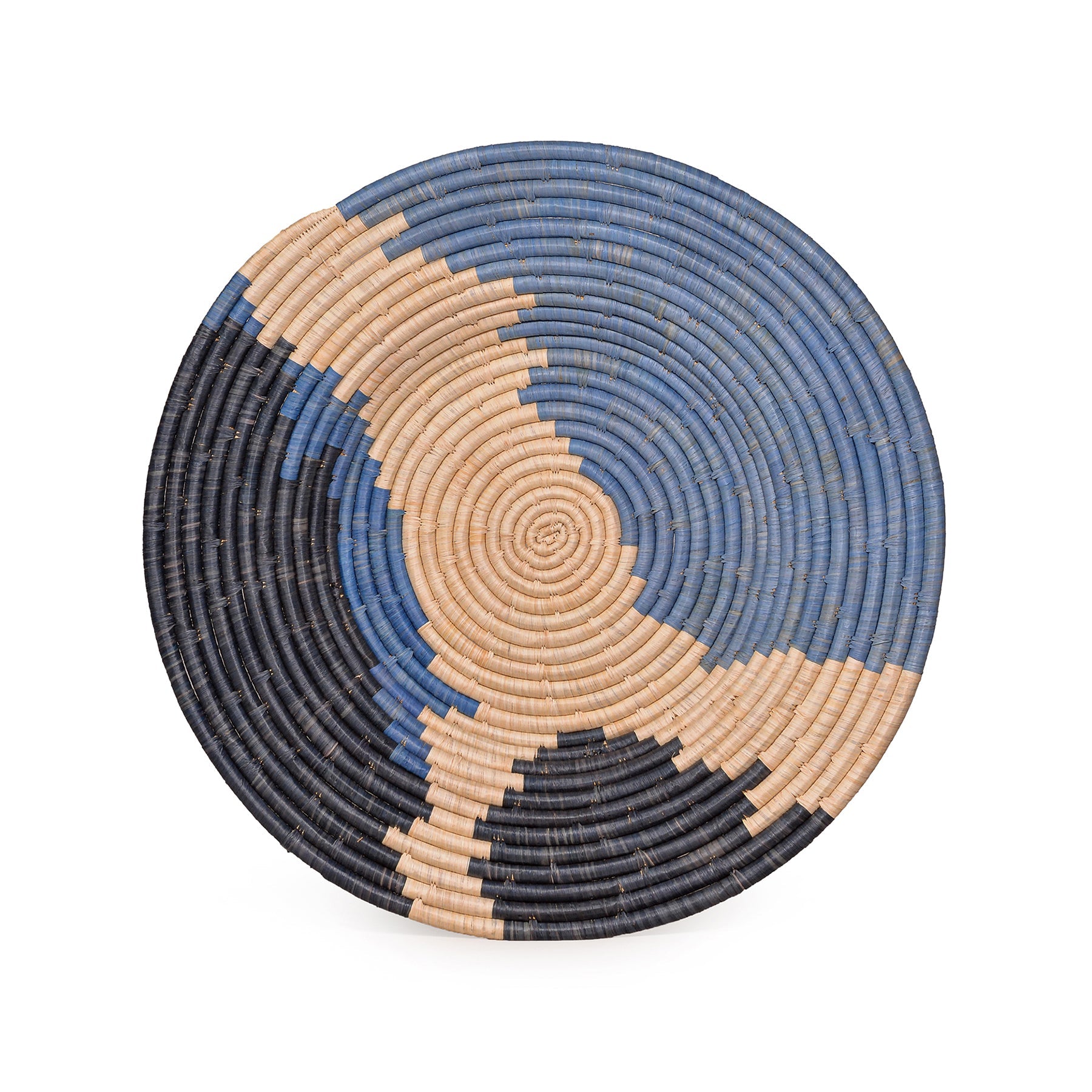 Coastal Minimalism Medium Woven Wall Plate