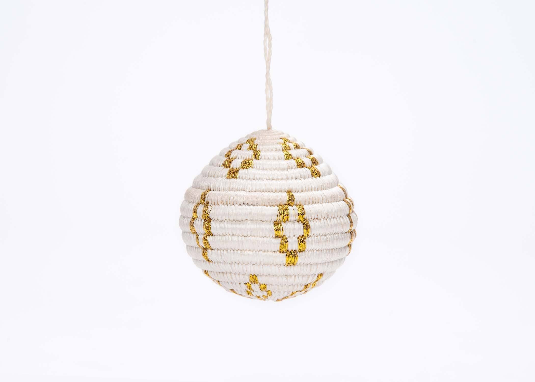 Globe Ornament - Gold Metallic