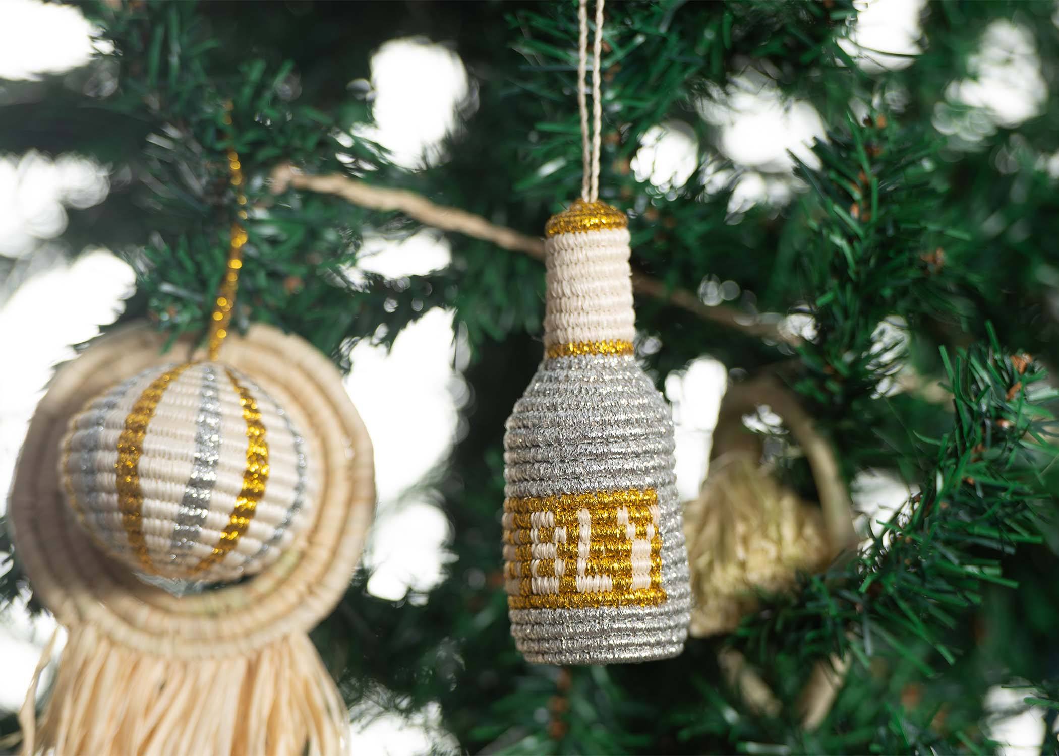 Globe Ornament - Multi Metallic