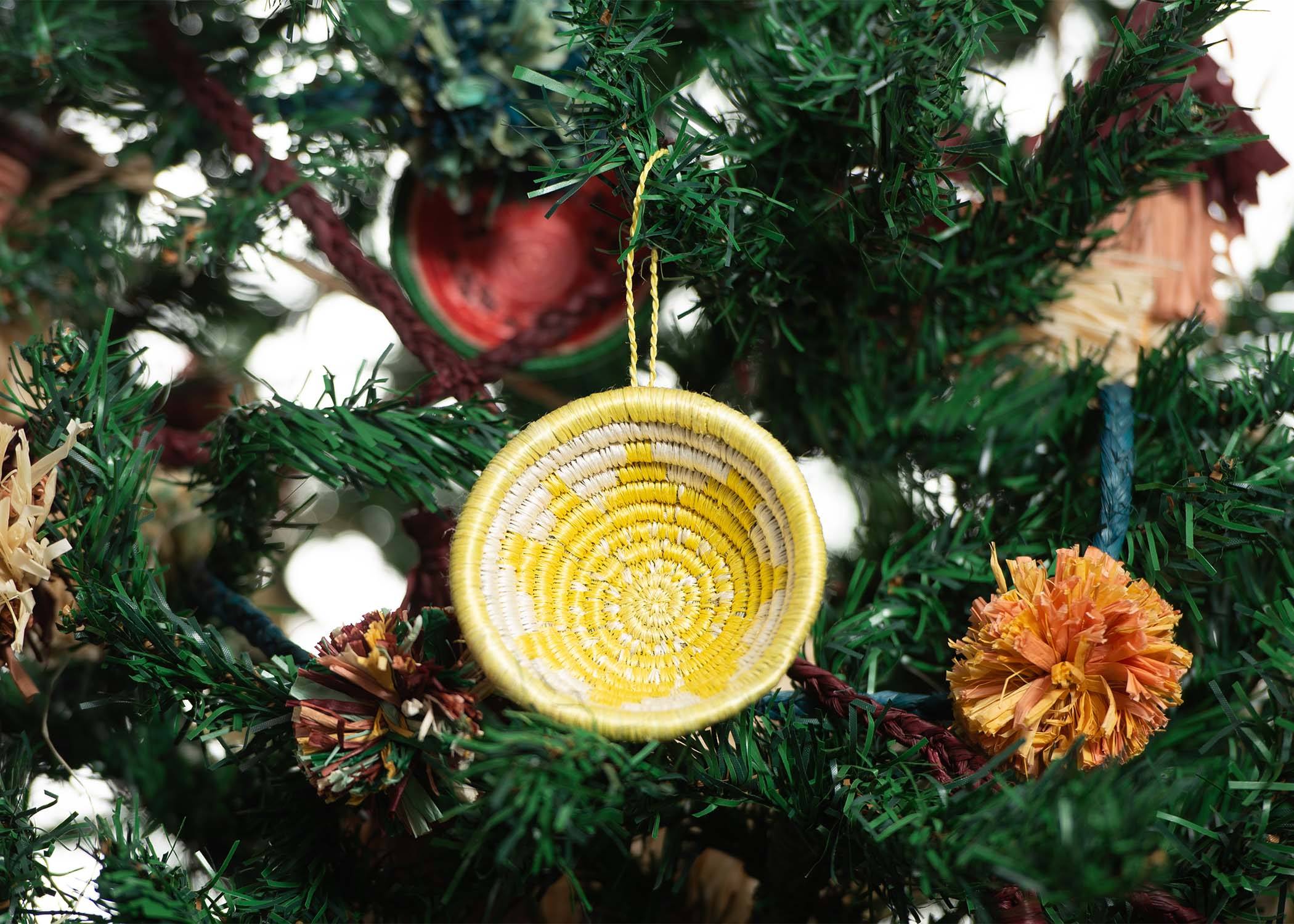 Lemon Basket Ornament