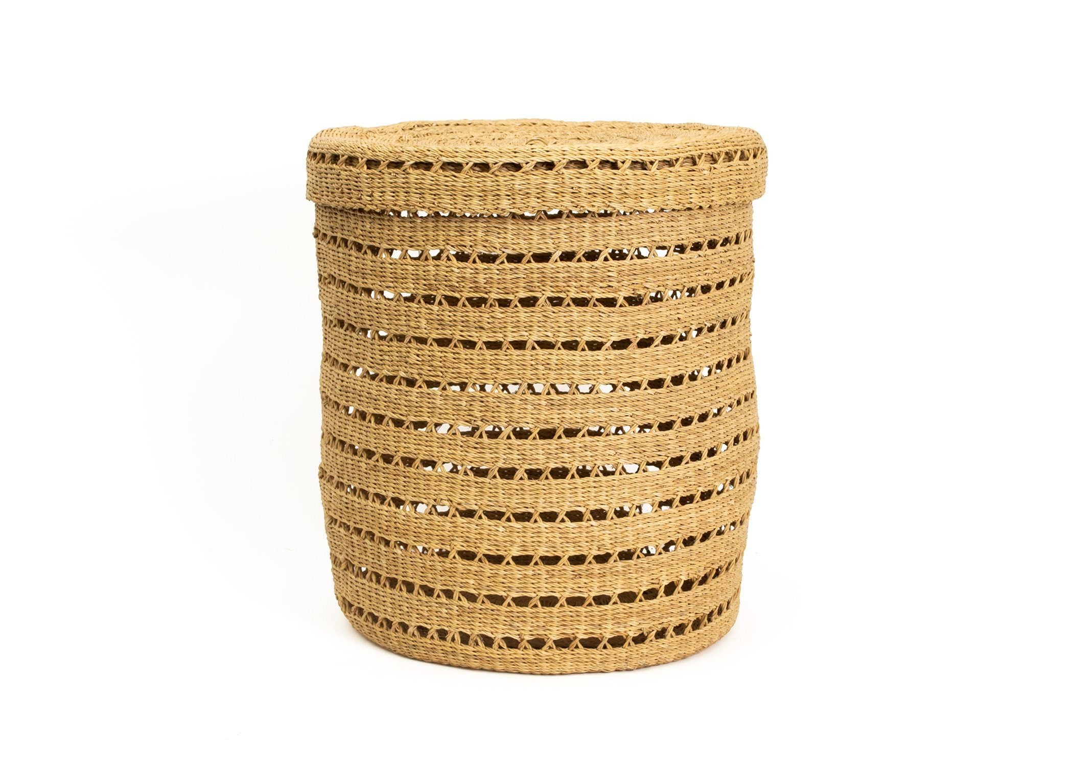 Lidded Lace Extra Large Grass Box