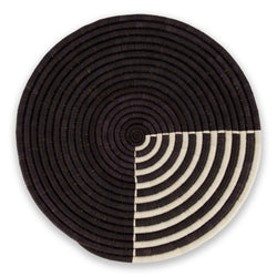 Modern Minimalist Wall Plate - Quarter Bullseye