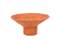 Peach Pedestal Bowl I