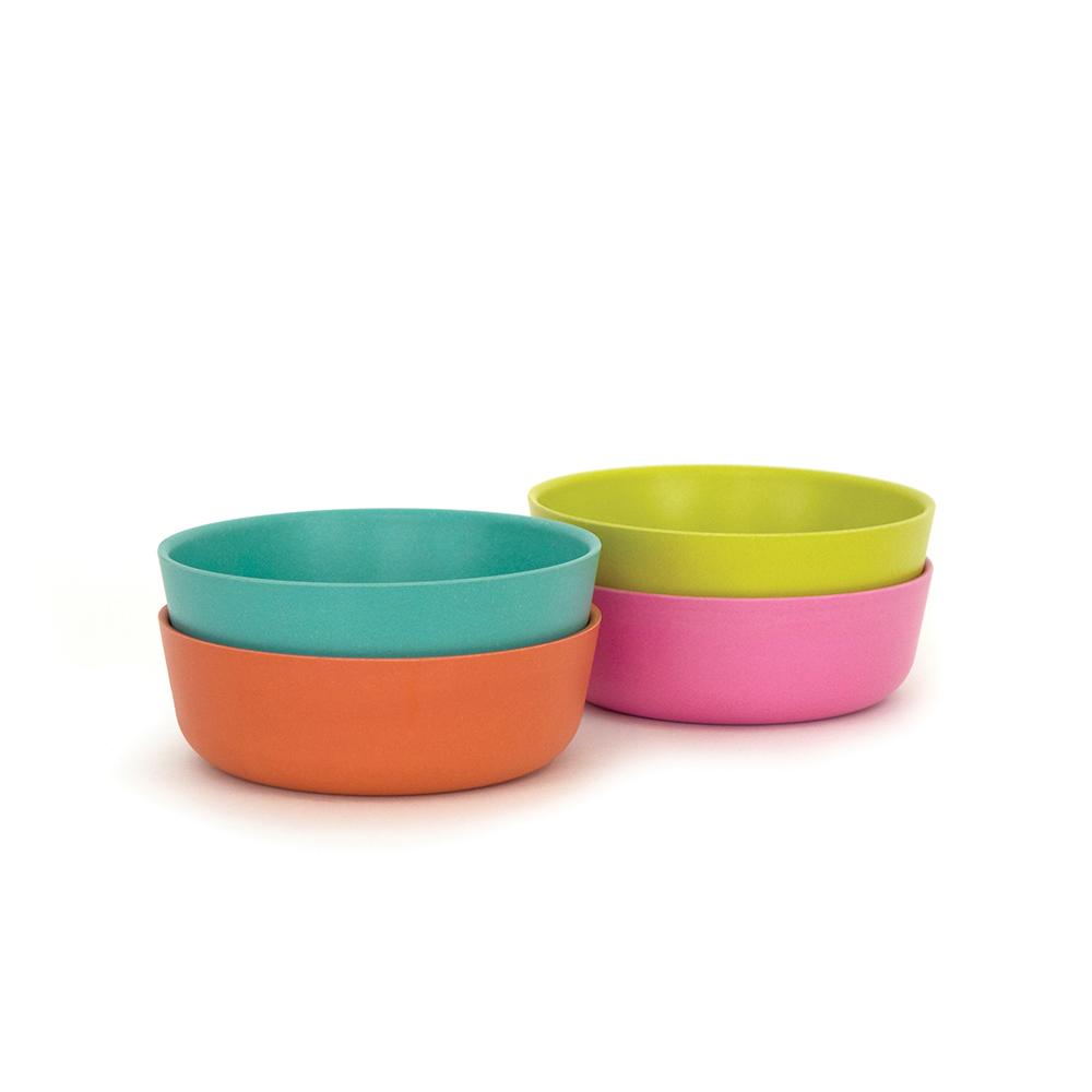 Kids' Recycled Bamboo Bowl Set