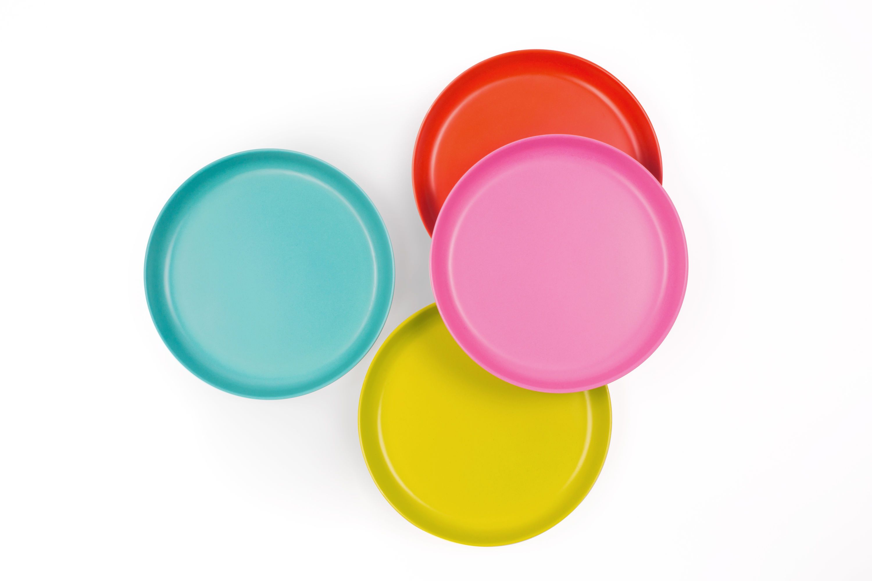 Kids' Recycled Bamboo Plate Set