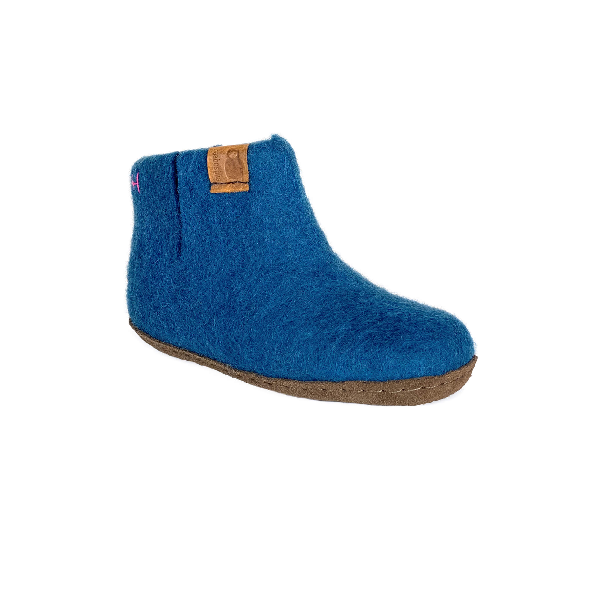 Kids' Wool Bootie with Leather Sole