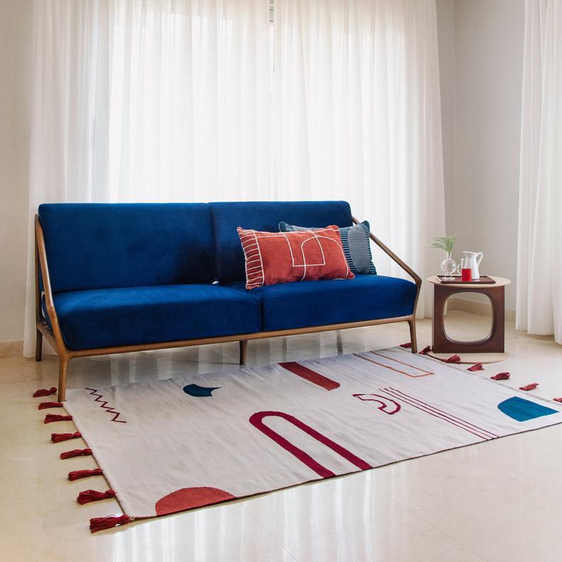 Glyphs Wool Runner / Rug