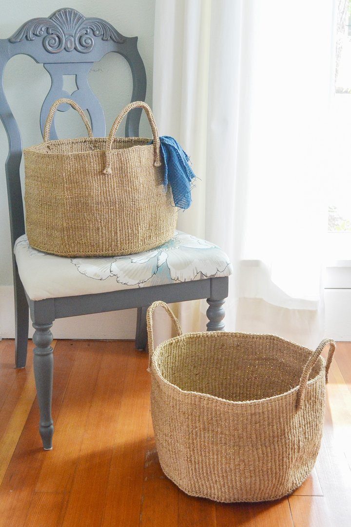 Kitui Sand Sisal Kamba Floor Basket