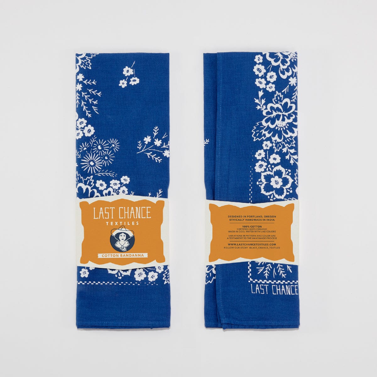 Azure Field Bandana