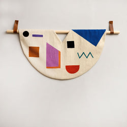 Shapes Wool Tapestry