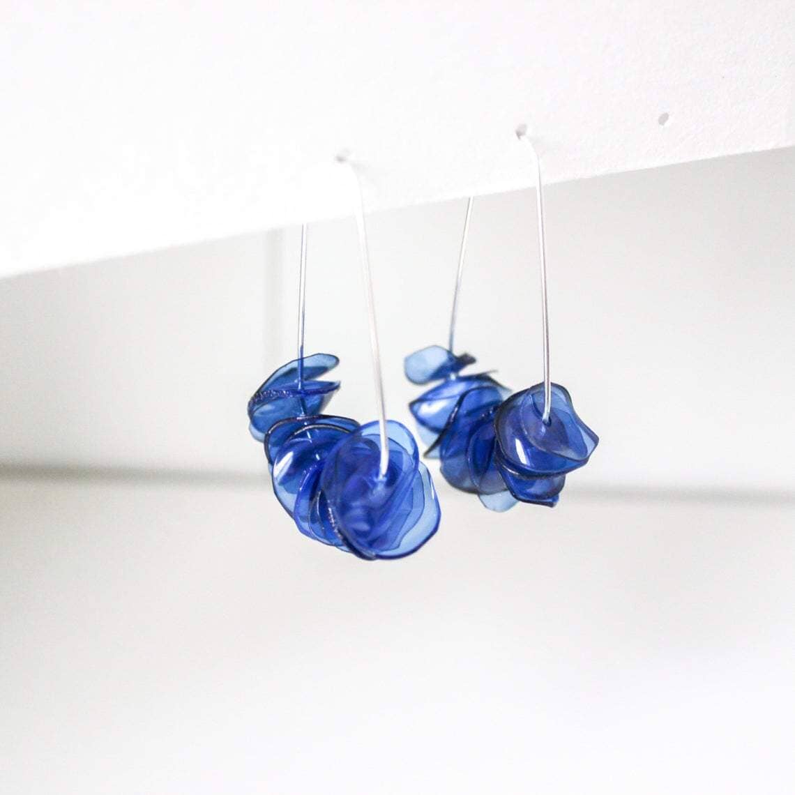 Leona Upcycled Drop Earrings