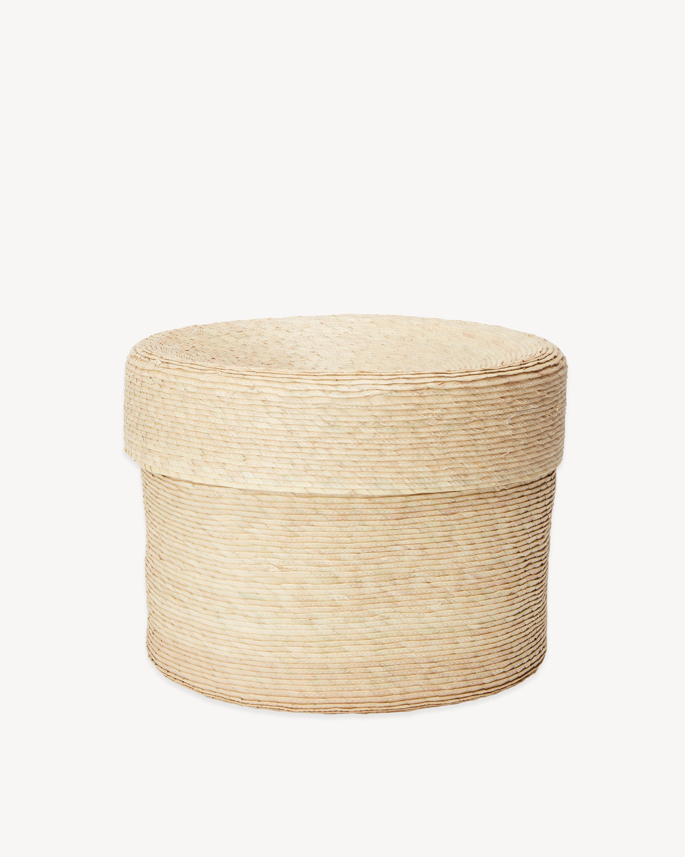 Lidded Palm Basket