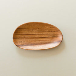 Acacia Oval Wooden Dish Tray