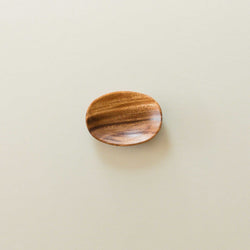 Small Acacia Oval Wood Dish