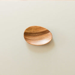 Acacia Oval Trinket Tray Wood Dish