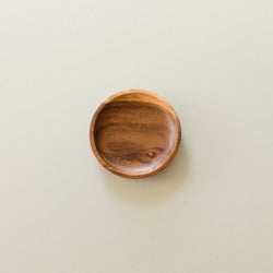 Acacia Round Wood Snack Plate