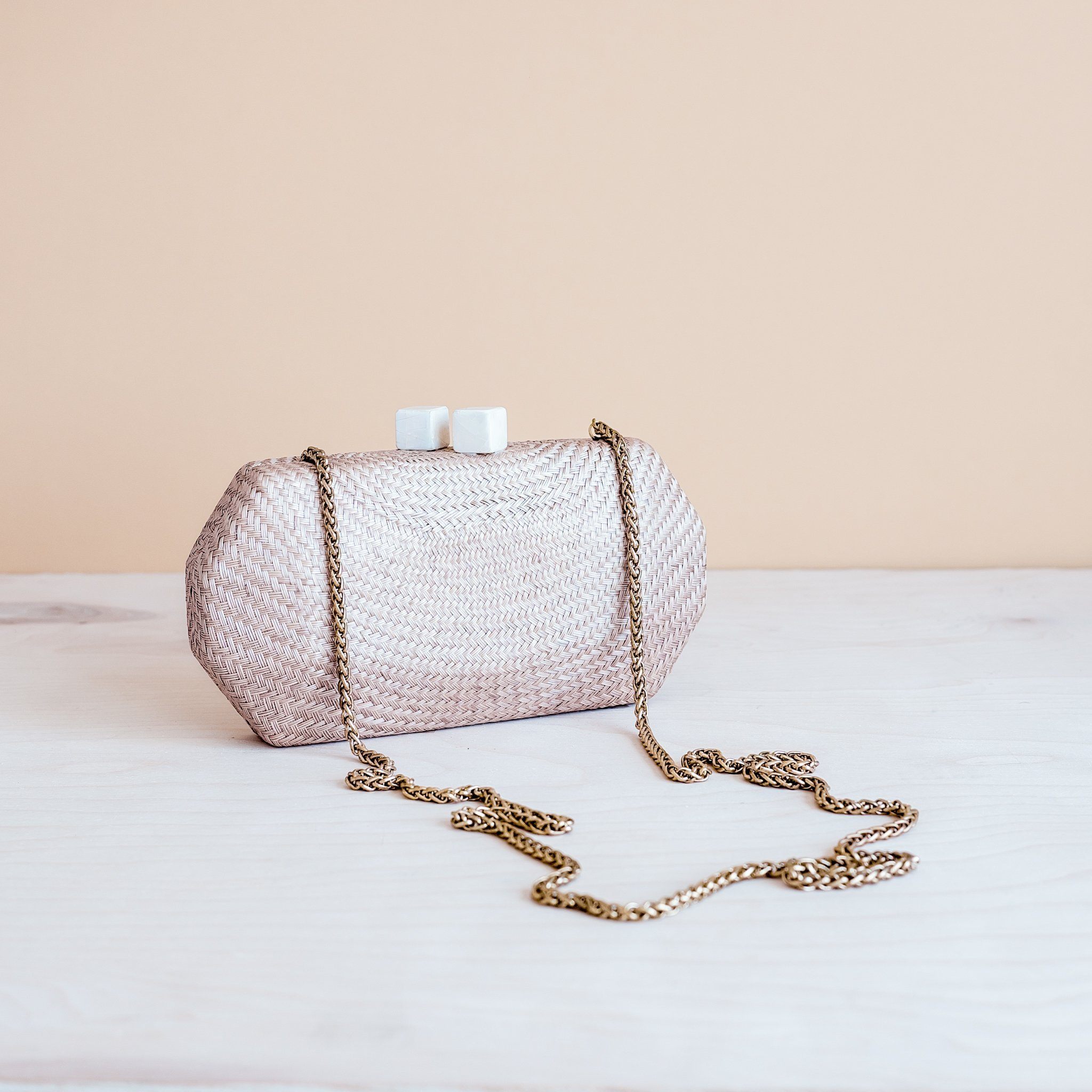 Dusty Rose Clutch