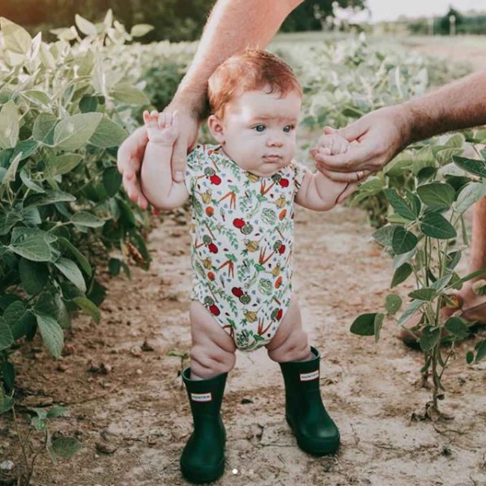 Baby's Essential Bamboo Veggie Garden Onesie