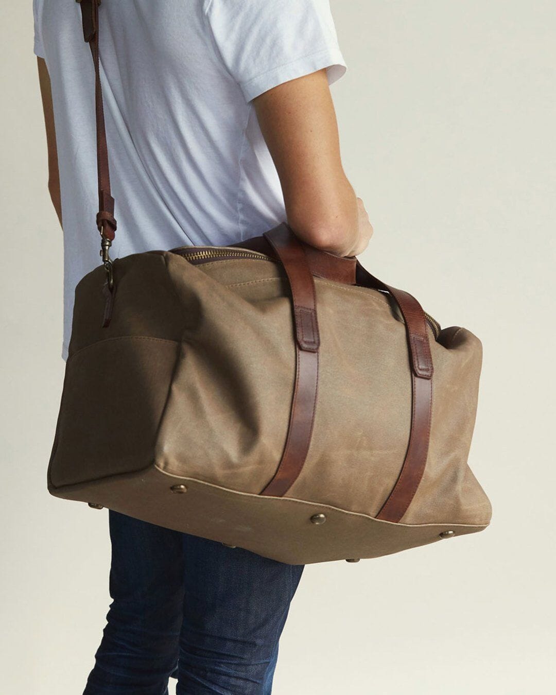 Luis Canvas Weekender Bag