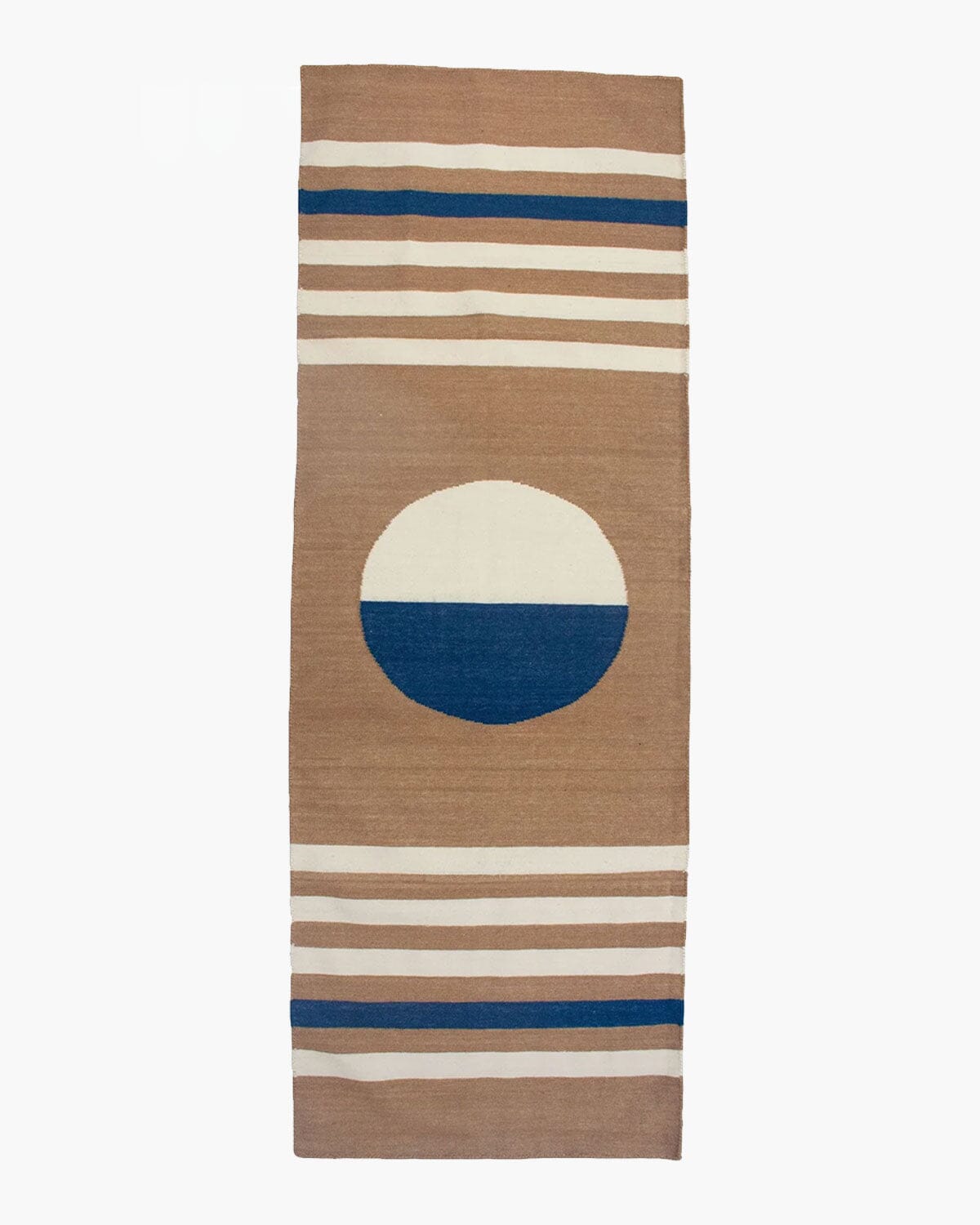 Luna Stripes and Circle Wool Rug