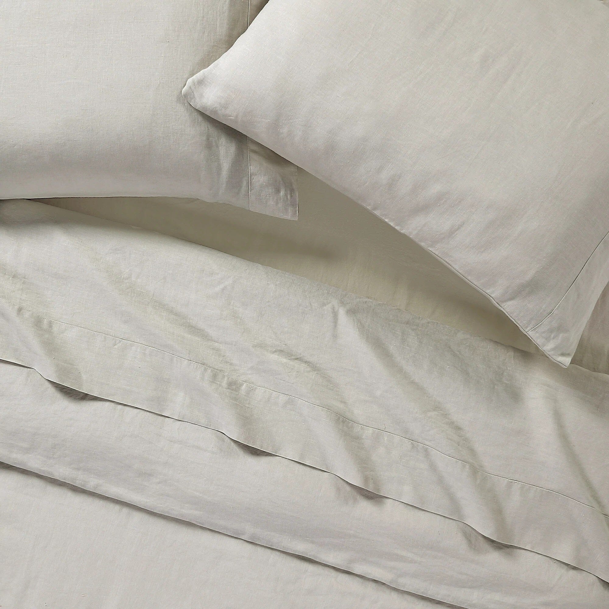 Luxe Weave French Linen Sheet Set