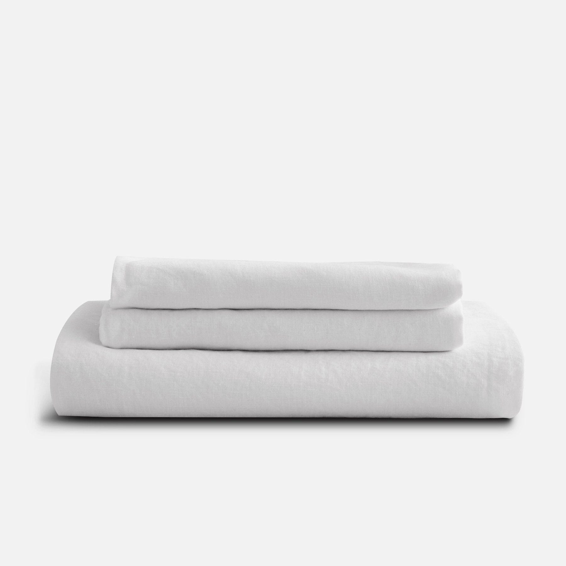 Luxe Weave French Linen Sheet Set