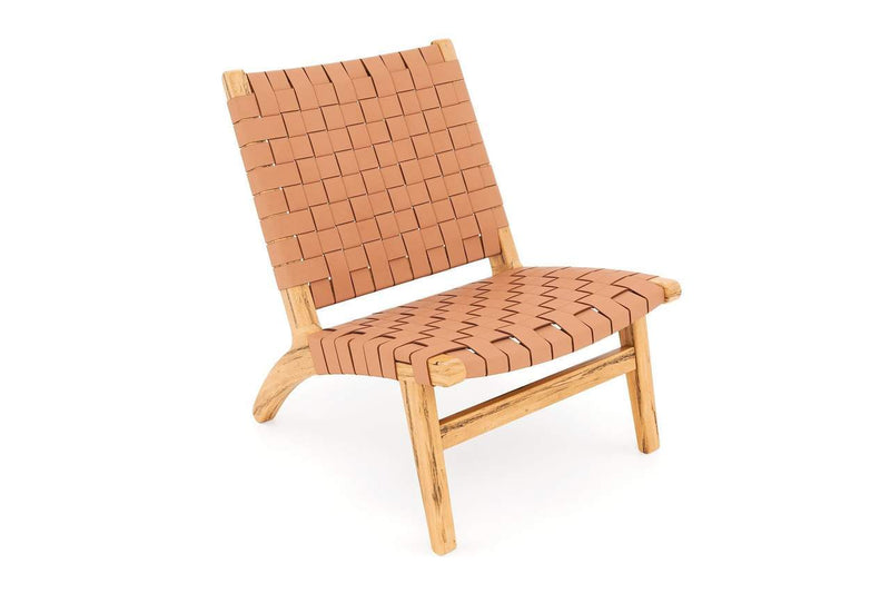 masaya woven lounge chair