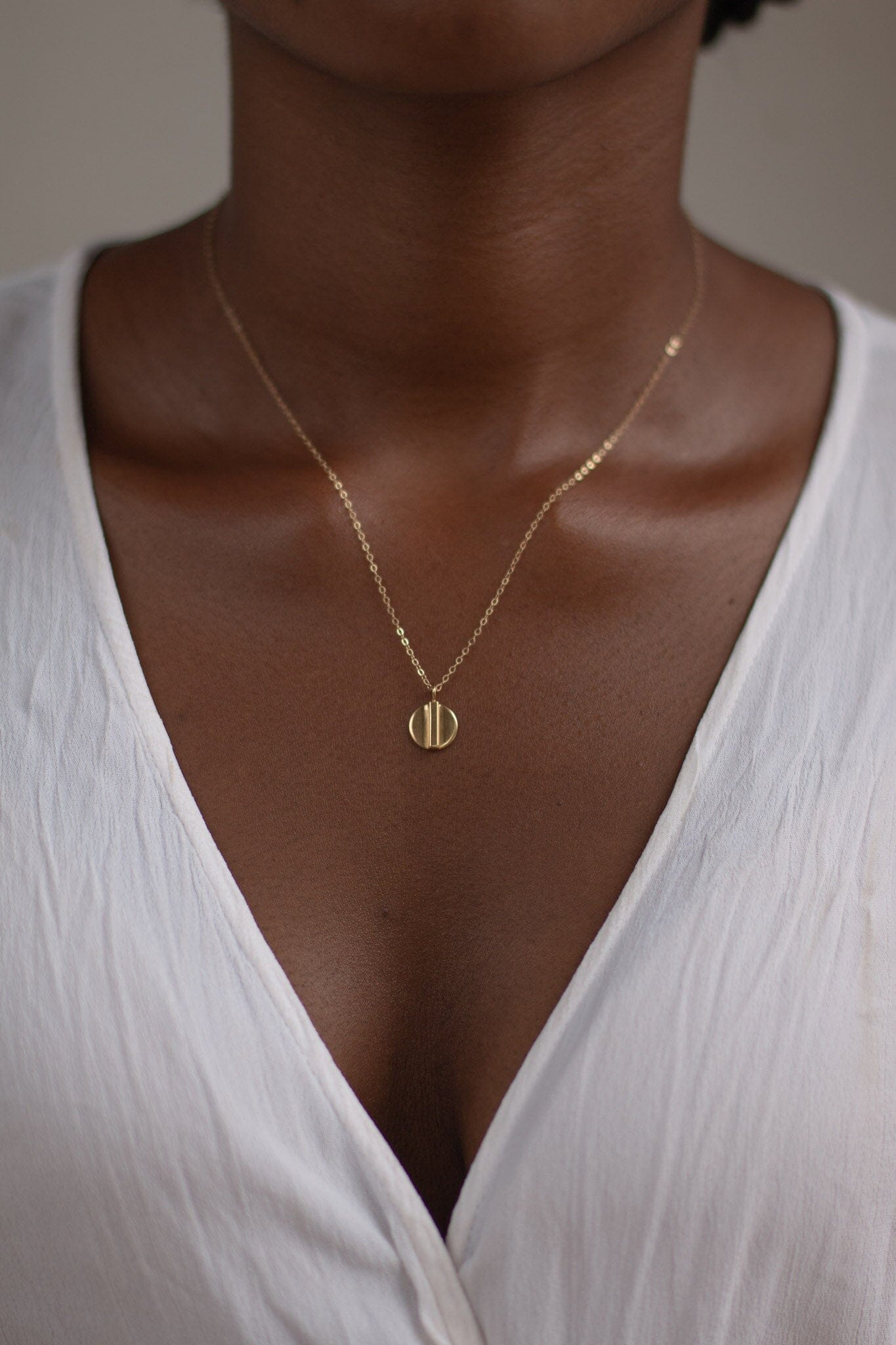 Mbale 14k Gold Necklace